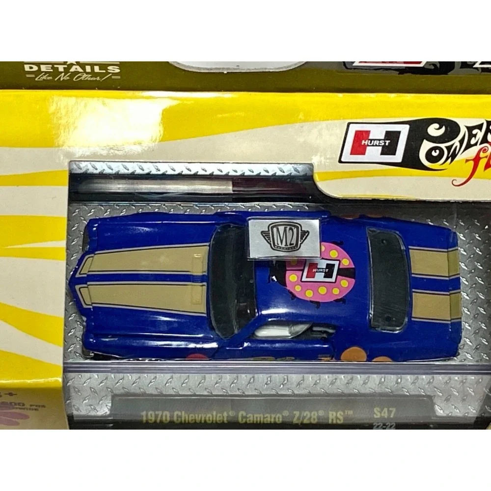 M2 Machines 1970 Chevrolet Camaro Z/28 RS Hurst Power Flowers S47 22-22 NIP 2022